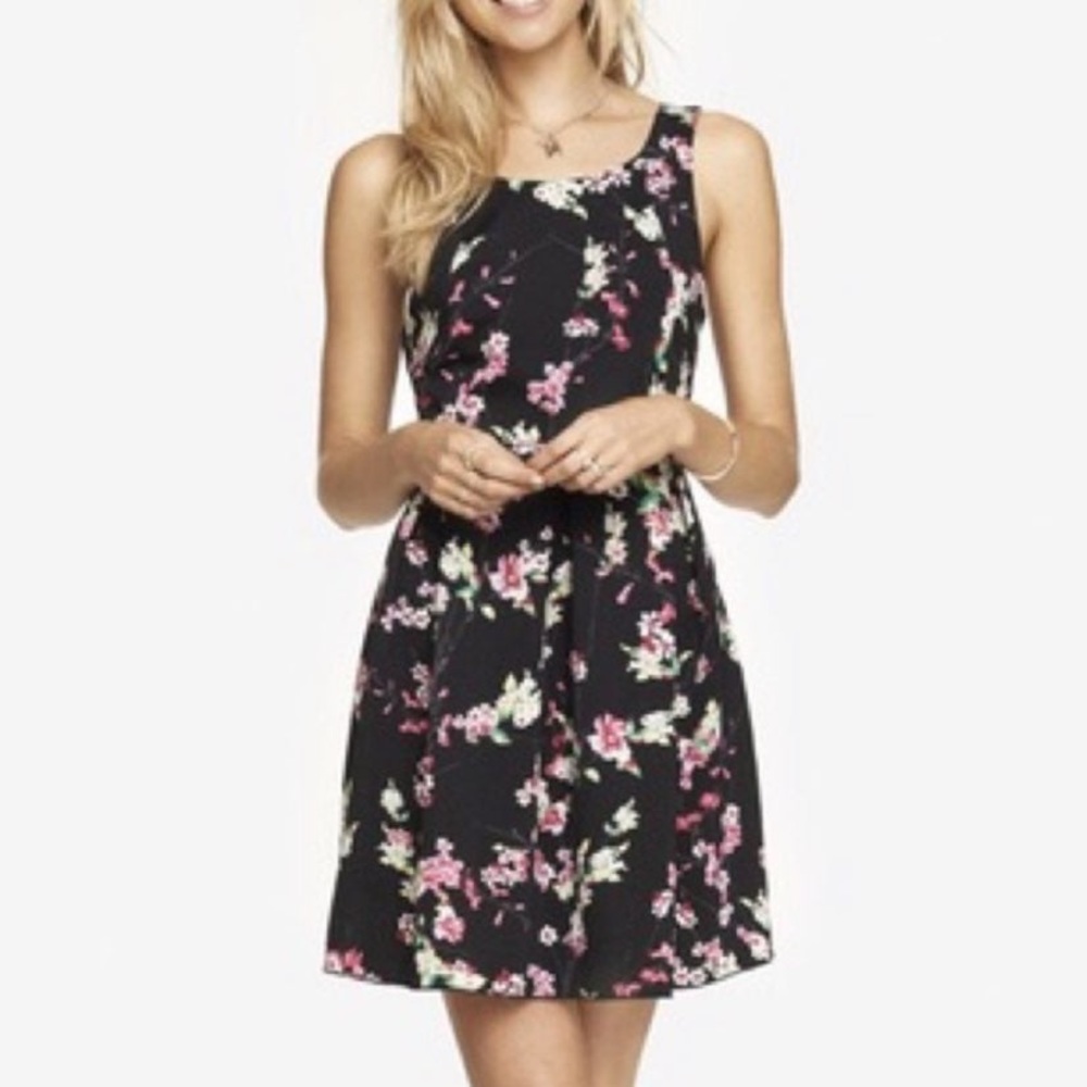 Floral Open Back Sundress